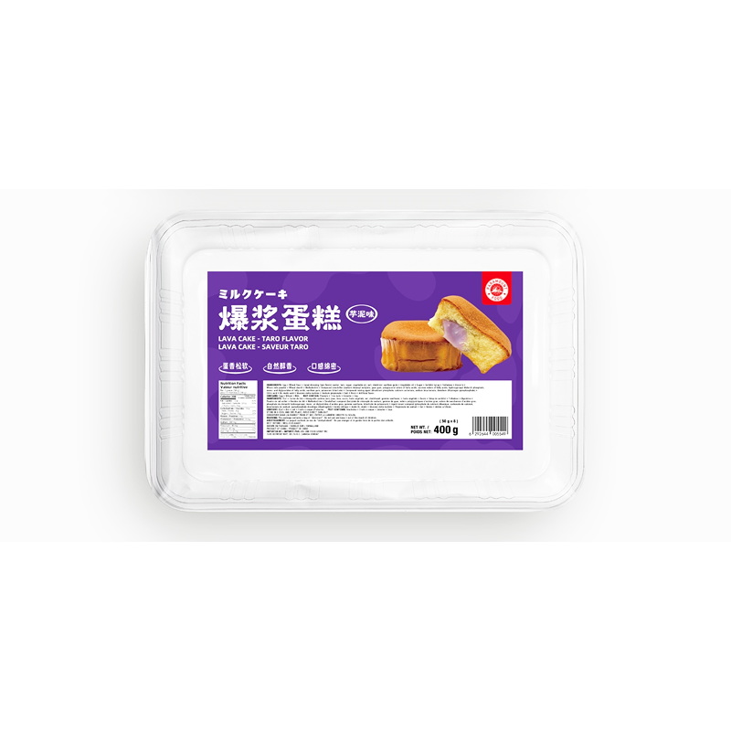 派拉蒙 爆浆蛋糕（芋泥味）400g