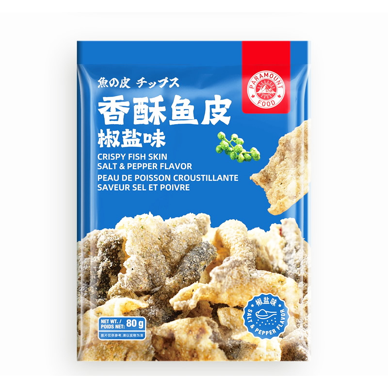 派拉蒙 香酥鱼皮-椒盐味80g