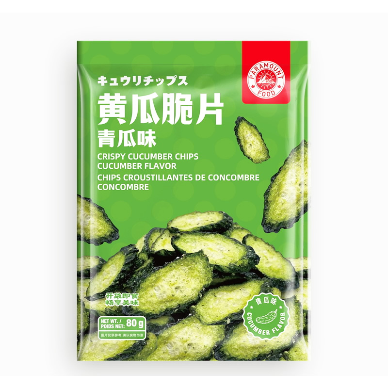 派拉蒙 黄瓜脆片-原味80g