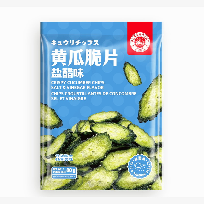 派拉蒙 黄瓜脆片-盐醋味80g