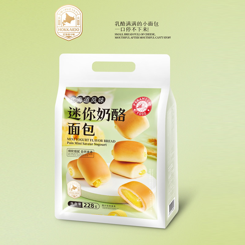 迷你乳酪面包（北海道风味）228g