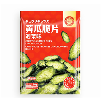 派拉蒙 黄瓜脆片-泡菜味80g