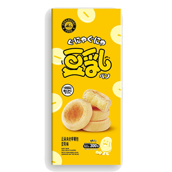 云朵夹心早餐包豆乳味300g