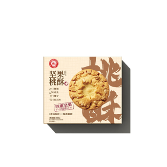坚果桃酥200g