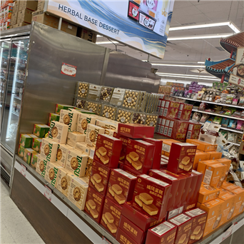 温哥华东部超市陈列