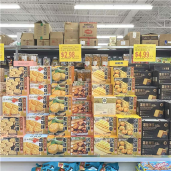 温哥华东部超市陈列